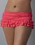 Slimming plus size Ruffle swim skirt