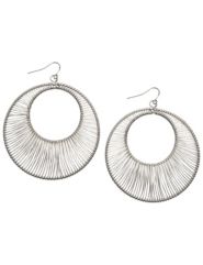 Wrapped wire hoops