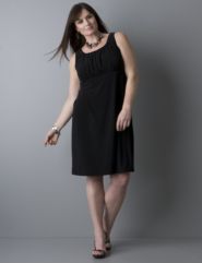 Ruched bodice dress