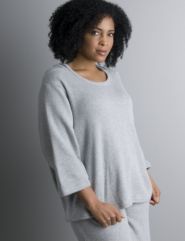 3/4 sleeve hoodie