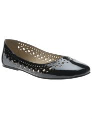 Cutout ballet flats