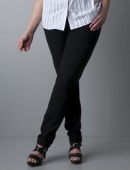 Slim leg stretch pant