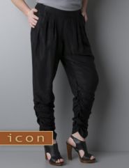 Icon Collection draped harem pant