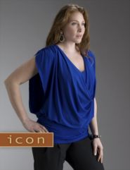 Drape front top from our Icon Collection