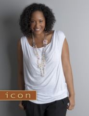 Icon Collection one shoulder twisted tank