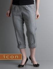 Icon Collection tweed crop pant