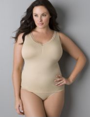 V-neck stretch cami
