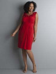 Ruffle tank dress