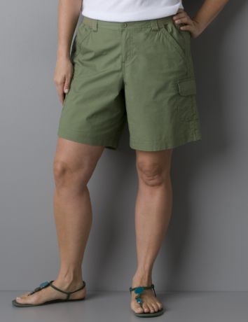 ladies plus size cargo shorts