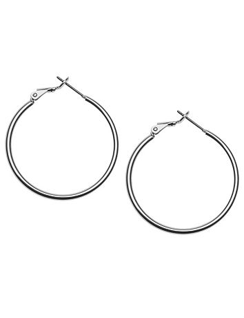 Classic hoop earrings