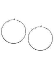 Oversized hoop earrings