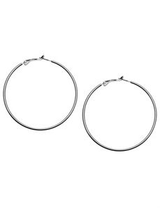 Oversized hoop earrings