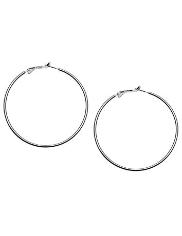 Oversized hoop earrings