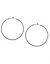 Oversized hoop earrings