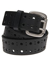 Plus sized classic double-prong belt