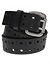 Plus sized classic double-prong belt