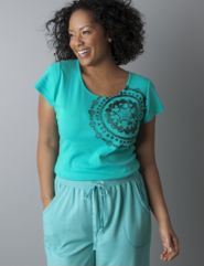 Medallion tee