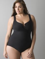 Slimming plus size Miraclesuit� solid Escape