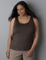 Basic wide strap tank