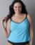 Miraclesuit&reg; polka dot swim top in plus sizes