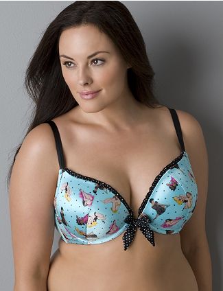 Pinup girl plunge bra by Cacique