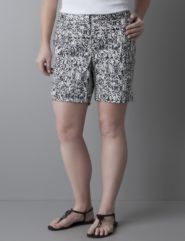 Python print cuffed shorts