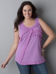 Ruffle detailed tank