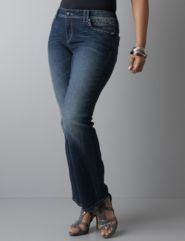 Seven7 slim bootcut jean