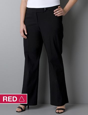 Classic leg career pant with Right Fit Technology