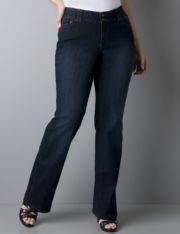 Bootcut jean with Tighter Tummy Technology