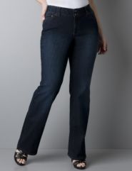 Bootcut jean with Tighter Tummy Technology