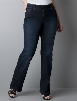 Bootcut jean with T3-Tighter Tummy Technology