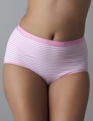 Stretch cotton brief