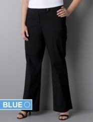 Classic leg career pant with Right Fit Technology