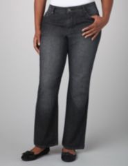Venezia&reg; Five Pocket Bootcut Jeans by Lane Bryant Outlet