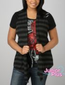 Rose Tee &amp; Vest Duo