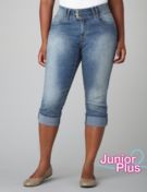 Stretch Denim Crops