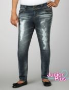 Deconstructed Skinny Jeans