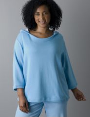 Hooded popover sweatshirt