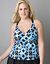 Slimming Mood rings cross back swim tank by Inches Off&reg;