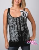 Lace Print Tank