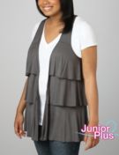 Ruffle Vest
