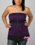 Colorblock Tube Top