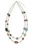 Lane Bryant Nested disc bead necklace by - /Farfare - Size One Size