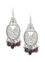 Lane Bryant Filigree silvertone bead earrings by - - Size One Size