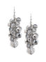 Lane Bryant Beaded cluster earrings by - /Hematite - Size One Size