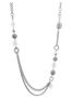 Lane Bryant Rhinestone barrel necklace by - /Hematite - Size One Size