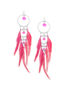 Lane Bryant Tiered hoop and feather earrings by - /Sugarberry - Size