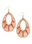 Lane Bryant Rhinestone dream catcher earrings by - /Mandarin Orange -