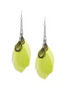 Lane Bryant Double feather drop earrings by - /ENAMEL BLUE, Citronelle